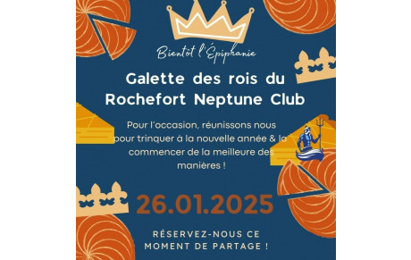 Galette des rois du Rochefort Neptune Club